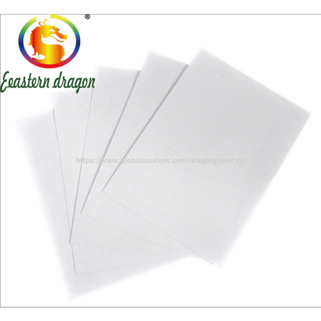 Carton Pliant Écologique en Pâte de Bambou Certifié FSC 350gsm Imperméable pour Emballage Alimentaire