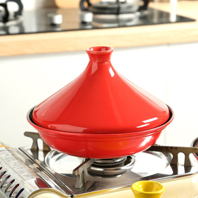 Olla de cocción lenta para tagine, olla marroquí, tagine de cocina con tapa, apto para lavavajillas, tagines