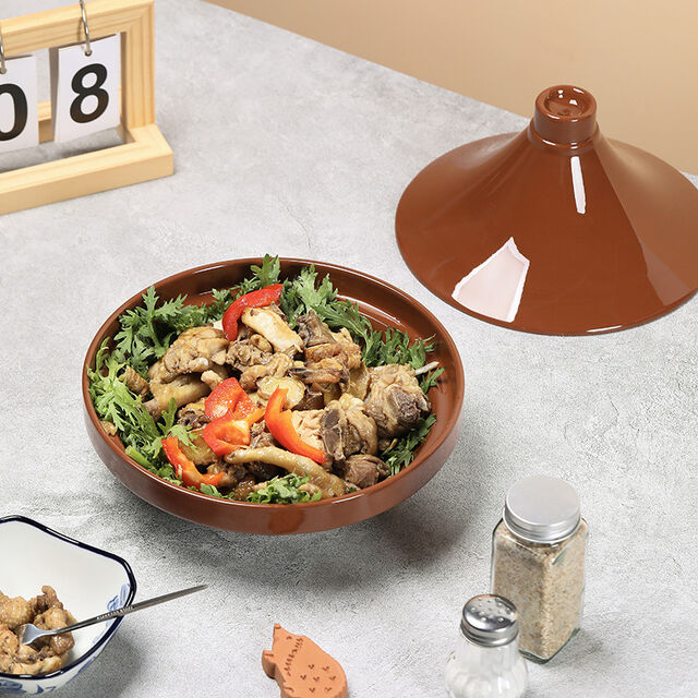 Olla de cocción lenta para tagine, olla marroquí, tagine de cocina con tapa, apto para lavavajillas, tagines
