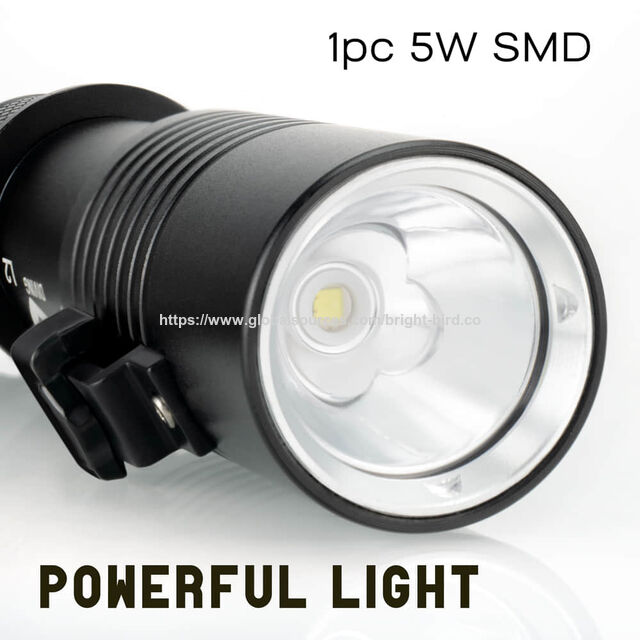 Mini Lampe de Poche Multifonctionnelle en Alliage d'Aluminium, Lampe de Poche Étanche, Portable pour l'Extérieur, Meilleure Lampe de Plongée
