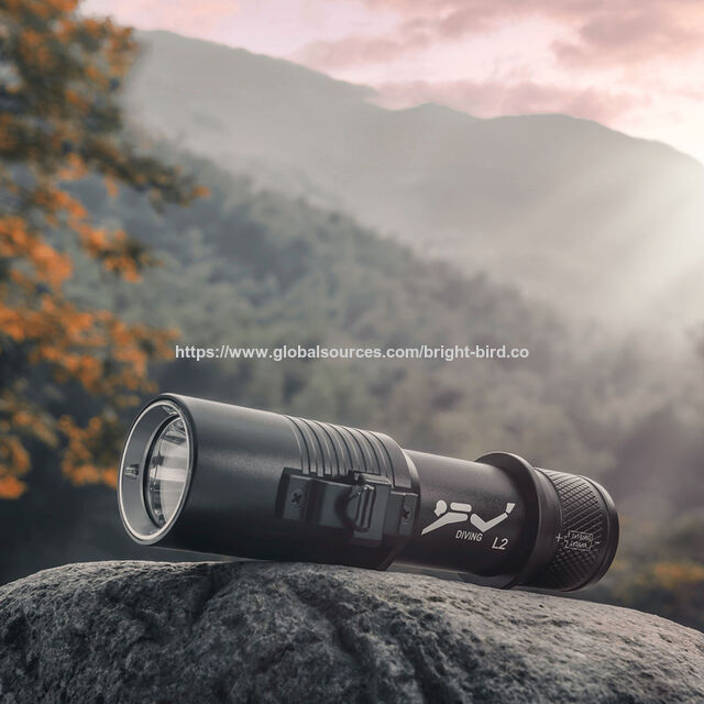 Mini Lampe de Poche Multifonctionnelle en Alliage d'Aluminium, Lampe de Poche Étanche, Portable pour l'Extérieur, Meilleure Lampe de Plongée
