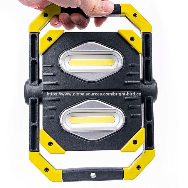 Lampe d'inspection d'urgence multifonctionnelle à LED COB, super brillante 1800 lumens, conception personnalisée, lampe de travail portable rechargeable