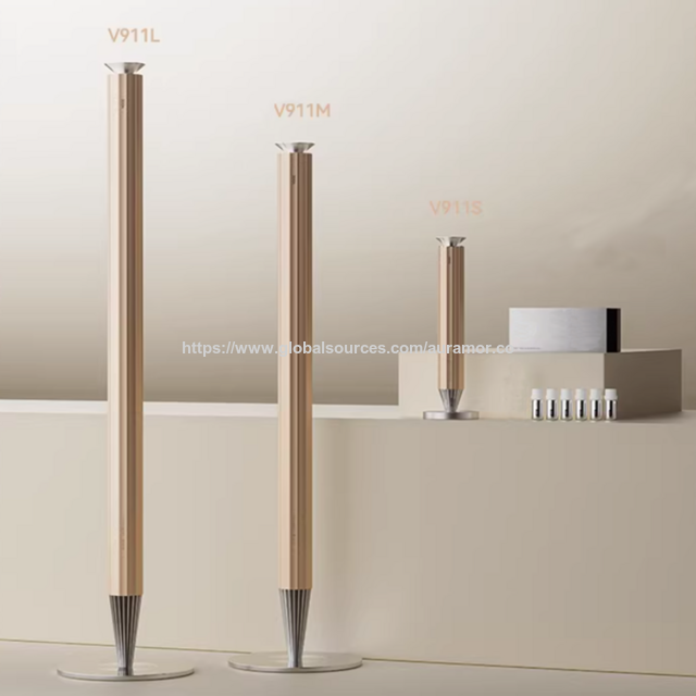 موزع روائح أرضي بضوء جوي، كهربائي بمنفذ USB/بطارية مع جهاز تحكم عن بعد للاستخدام المنزلي