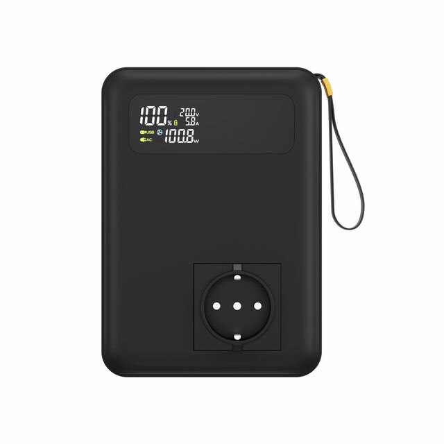 PB108 150W Estación de Energía Portátil 99.9Wh Generador Solar Onda Sinusoidal Pura Salida AC Carga Rápida PD100W para Camping y Exteriores
