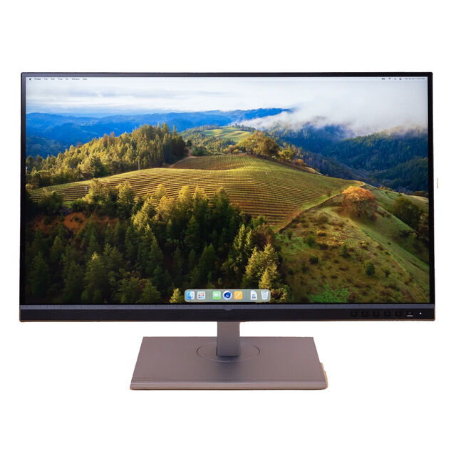 Monitor Gaming E-Sports 27" 4K untuk Kantor dengan Layar LCD Quantum Dot 75Hz Self-Luminous