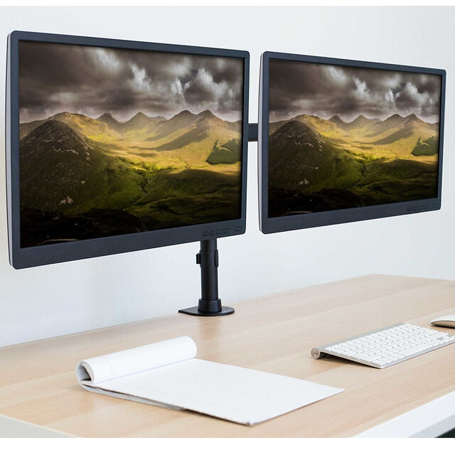 Monitor Gaming E-Sports 27" 4K untuk Kantor dengan Layar LCD Quantum Dot 75Hz Self-Luminous