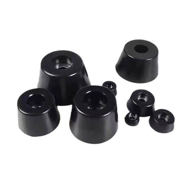 Almohadillas de Goma de Silicona para Pies, Ecológicas, Antideslizantes, Resistentes al Desgaste para Muebles y Electrodomésticos, Absorción de Impactos