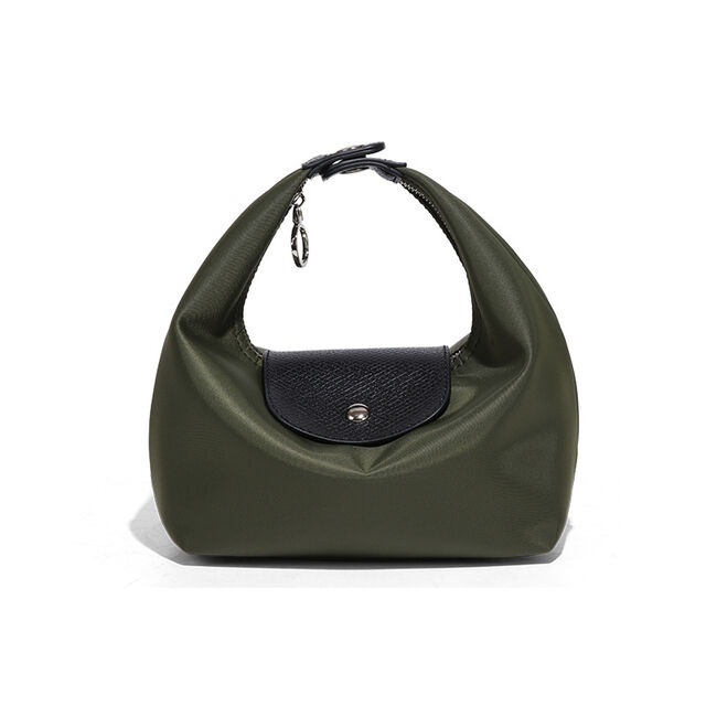 Nova Bolsa de Almoço de Nylon para o Trabalho, Bolsa Bento de Mão, Bolsa Transversal de Ombro, Bolsa de Bolinho para Axila