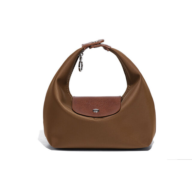 Nova Bolsa de Almoço de Nylon para o Trabalho, Bolsa Bento de Mão, Bolsa Transversal de Ombro, Bolsa de Bolinho para Axila