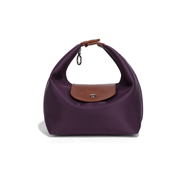 Nova Bolsa de Almoço de Nylon para o Trabalho, Bolsa Bento de Mão, Bolsa Transversal de Ombro, Bolsa de Bolinho para Axila
