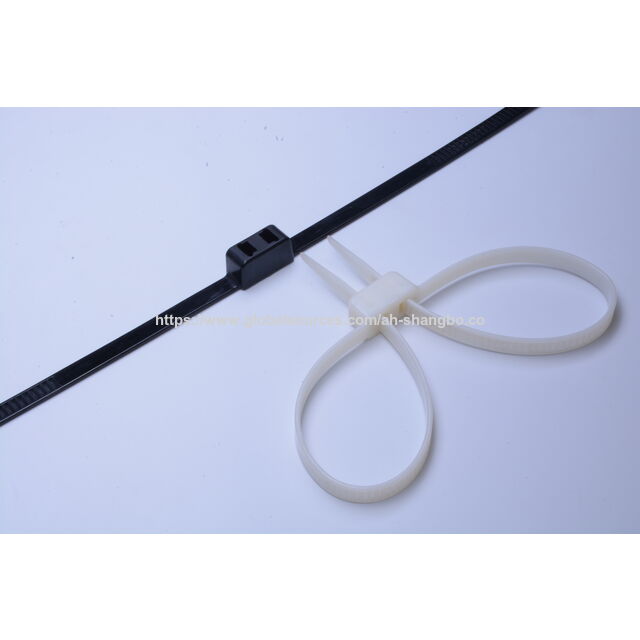 Hitzebeständige Nylon-Kabelbinder 120 Grad Hochtemperatur-Kabelbinder für Automobil-Motorräume und Industriemaschinen