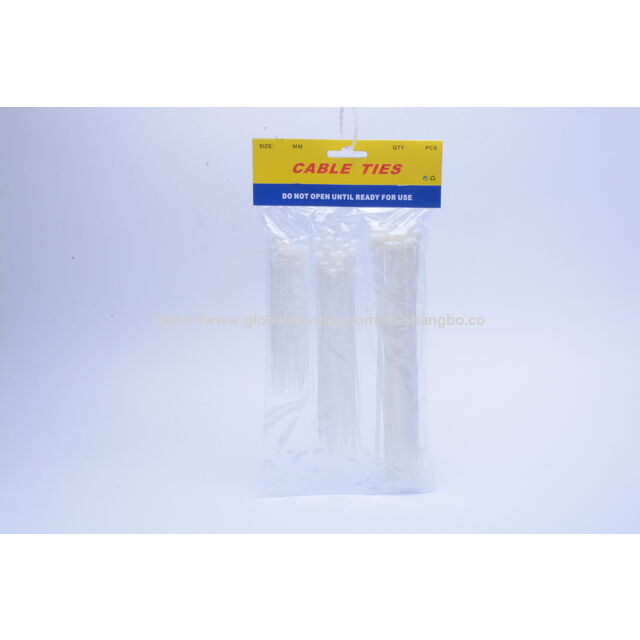 Hitzebeständige Nylon-Kabelbinder 120 Grad Hochtemperatur-Kabelbinder für Automobil-Motorräume und Industriemaschinen