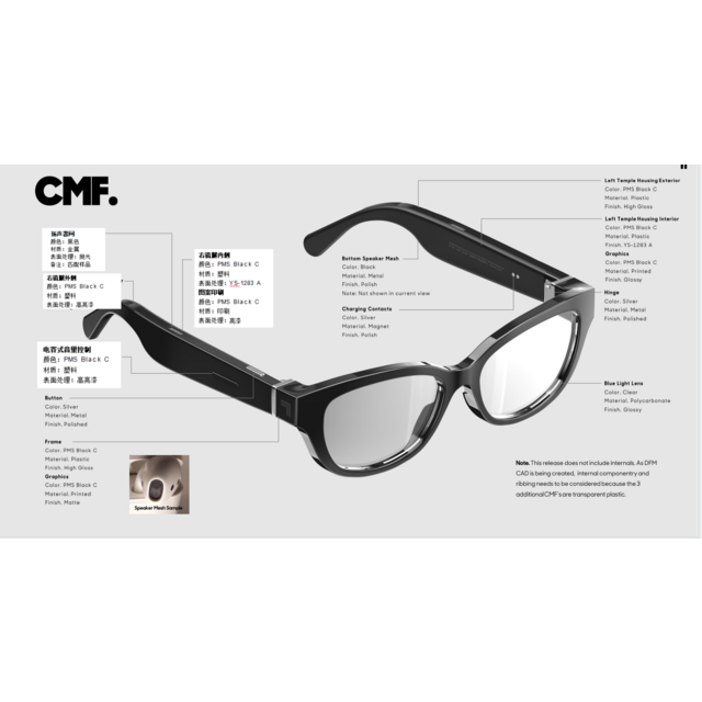 Gonbes Bone Conduction Hearing Glasses Dual Noise Reduction for Enhanced Hearing Assistance GZ001 Assistive Hearing for Seniors