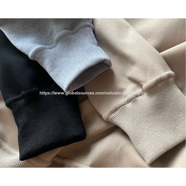 Sudadera con capucha informal para mujer, jersey de punto grueso con letras de estilo relajado, cuello alto, venta al por mayor
