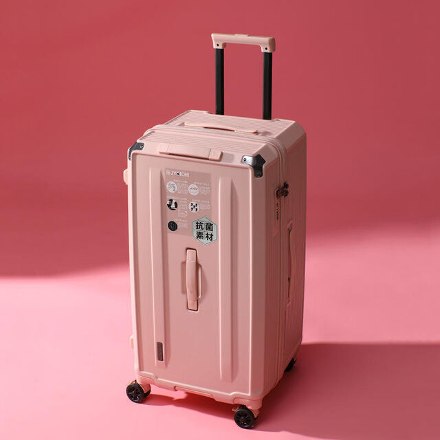 Wholesale Expandable Check-in Luggage, 360 Wheels Yellow Hard Case Suitcase for International Travel