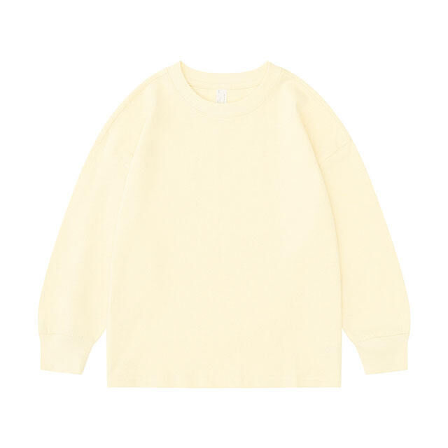 T-shirts à Manches Longues pour Filles et Garçons, Hauts Doux en Coton pour Enfants