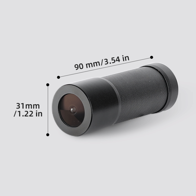 Caméra de Casque VSYSTO 2K, WiFi 5G, Marche/Arrêt Automatique, Objectif Grand Angle 150 Degrés Vision Nocturne Starlight, Caméra d'Action Étanche