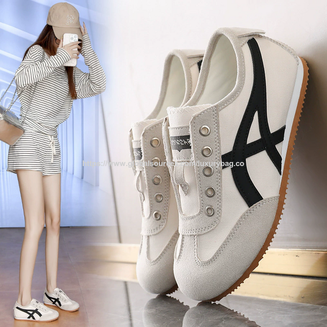 Flache Retro-Trainingsschuhe für Damen im deutschen Stil 2026 Neue atmungsaktive Freizeitsneaker für den Sport