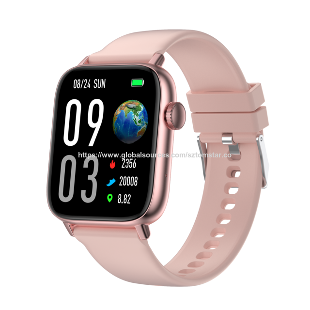 Smartwatch Fitness TS72 con Llamada BT y Detección de Presión Arterial - Reloj Inteligente Deportivo