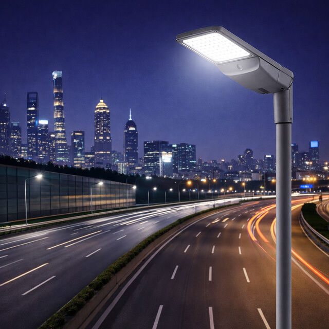 Hocheffiziente, energiesparende intelligente LED-Straßenbeleuchtung | Modulare Straßenbeleuchtung | IP66 Wasserdicht, IK09 Schlagfest