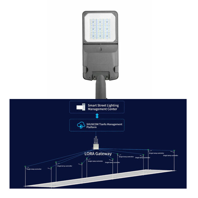 Hocheffiziente, energiesparende intelligente LED-Straßenbeleuchtung | Modulare Straßenbeleuchtung | IP66 Wasserdicht, IK09 Schlagfest