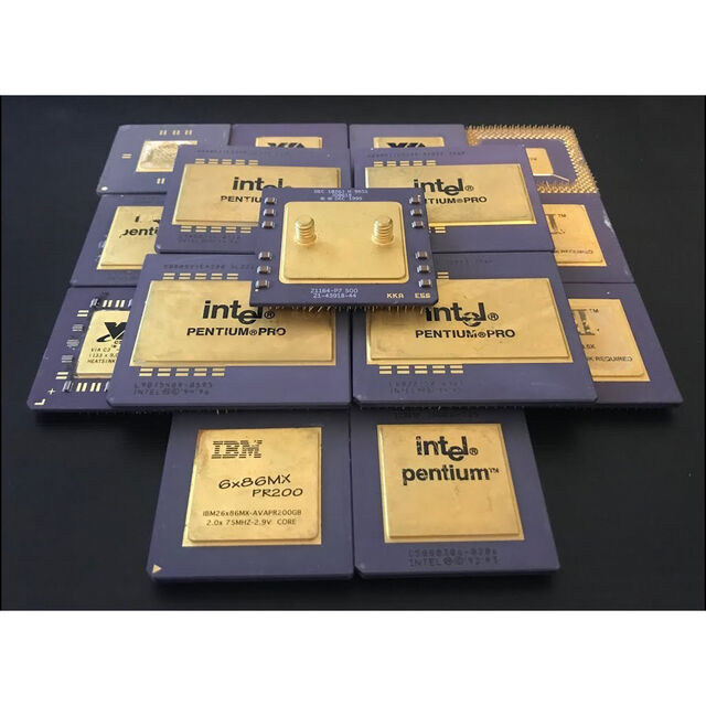 Chute de Processeur Céramique Pentium D 3.6 GHz Haute Performance 6 Mo LGA 775 pour Bureau - Recyclage de Processeurs