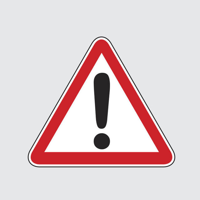Stoppschild Aluminium Reflektierend Verkehrsschild Baustelle Werbung Verkehrsschild