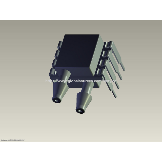 Sensor de presión diferencial digital MS4525DO, ideal para aplicaciones médicas, HVAC y control industrial, ofrece alta precisión de temperatura