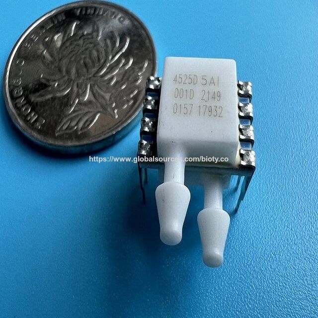 Sensor de presión diferencial digital MS4525DO, ideal para aplicaciones médicas, HVAC y control industrial, ofrece alta precisión de temperatura