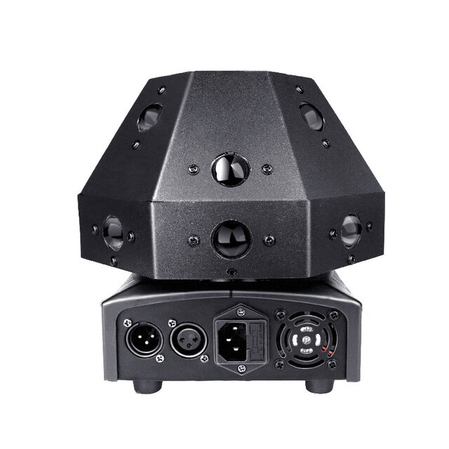 Luz de Escenario Láser RGB 16 en 1 | Espectáculo de Rayos Inmersivo Activado por Sonido para KTV, Bares y Recepciones de Boda
