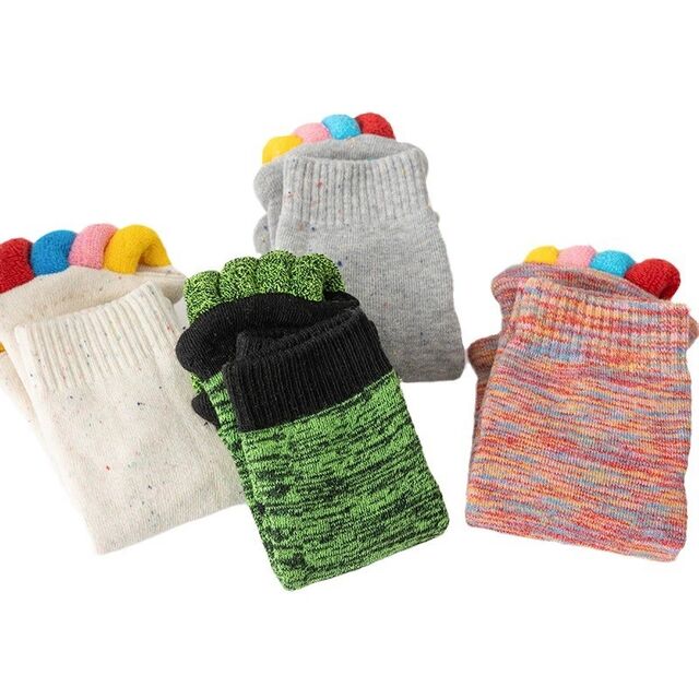 Fünf-Finger-Socken Yoga-Zehenschuhe mit geteilten Zehen für Damen zur Korrektur von Daumen-Eversion