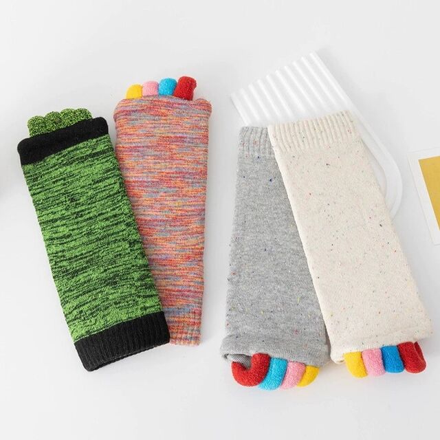 Fünf-Finger-Socken Yoga-Zehenschuhe mit geteilten Zehen für Damen zur Korrektur von Daumen-Eversion
