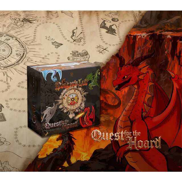 Dragon's Lair: Jagd nach dem Hort - Strategisches Brettspiel zur Ressourcensammlung und taktischen Platzierung