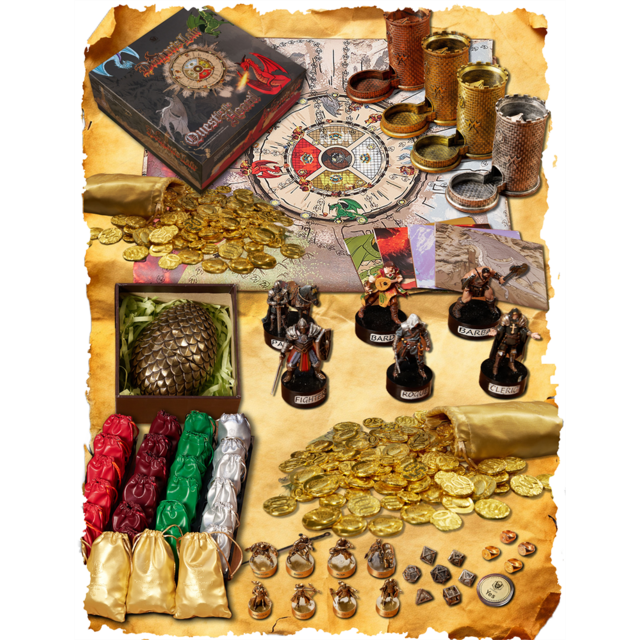 Dragon's Lair: Jagd nach dem Hort - Strategisches Brettspiel zur Ressourcensammlung und taktischen Platzierung