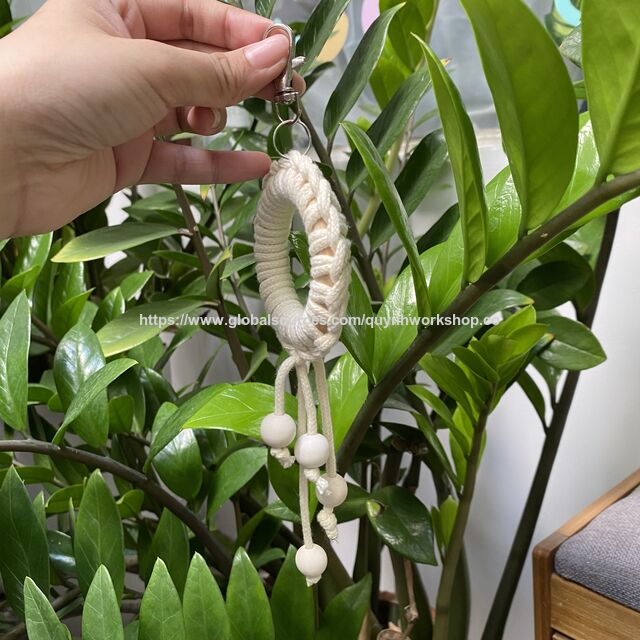 Kit DIY Makrame Handmade Grosir: Rangkai Gantungan Kunci Anda