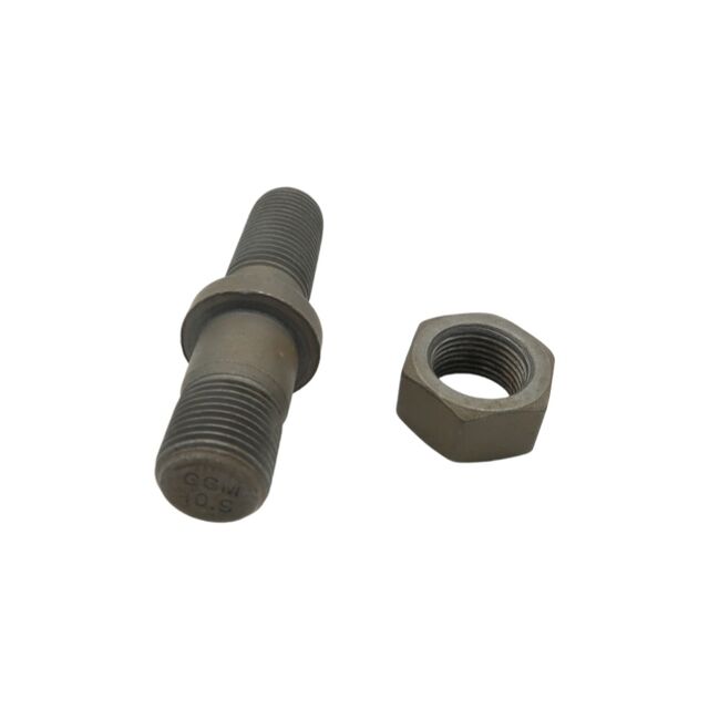 Baut Stud Ganda Kekuatan Tinggi Grade 10.9 dengan Mur