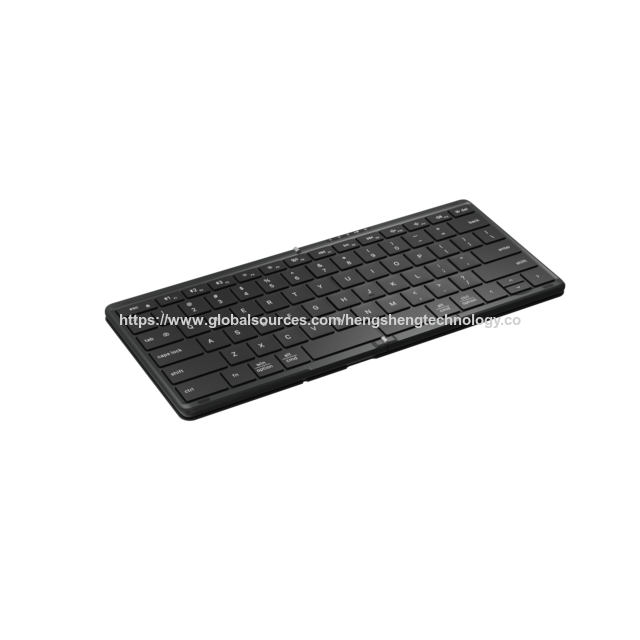 Clavier Bluetooth Pliable 2 Sections, Jonction sans Couture, 79 Touches, Clavier sans Fil Portable à Interrupteur à Ciseaux