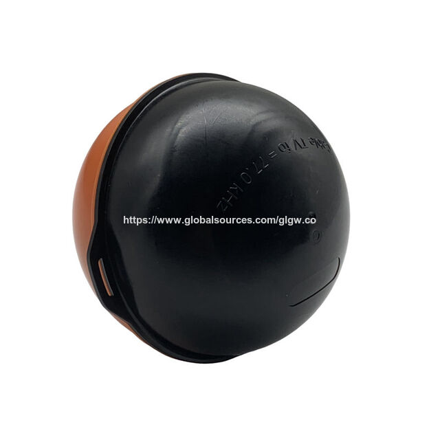 Bola Marcadora Passiva HDPE Certificada CE ODM OEM 101.4kHz Localizador de Cabos Subterrâneos para Enterramento de Utilidades de Fibra Óptica