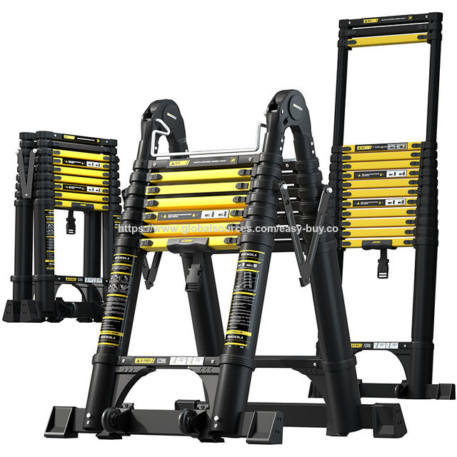 Aluminum ladders Aluminum alloy ladder, household folding ladder, multifunctional ladder, A-frame ladder