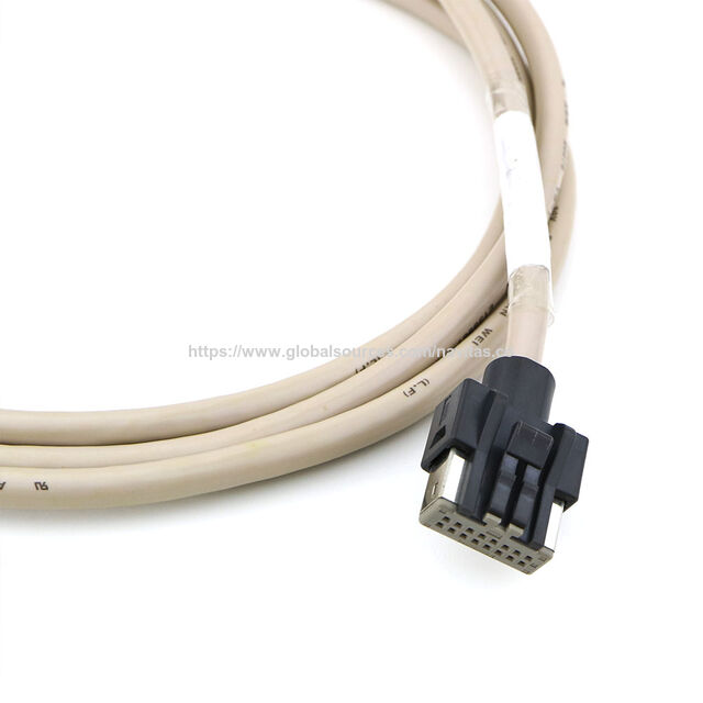 Conector Elétrico Automotivo, Carcaça do Conector de 16 Pinos, Conectores de Fiação de Cabo Hirose para Carros