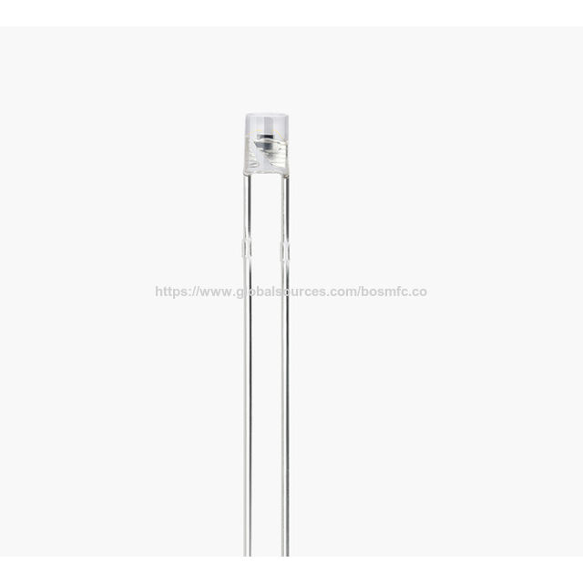 ترانزستور ضوئي LED 5 مم ذو قمة مسطحة لضوء المؤشر