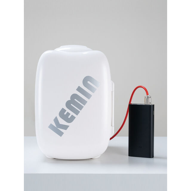 Mini Réfrigérateur Kemin 6L 5V pour Voiture, Petit Réfrigérateur Domestique, Réfrigération pour Étudiants en Dortoir, Mini Portable pour Location Individuelle