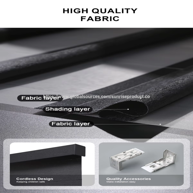 Cheaper high quality fabric butterfly blinds shades