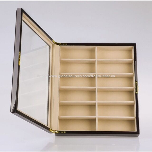 Fabricante de Cajas de Madera con BSCI - Caja de Madera de Alta Calidad para Almacenar Gafas, Caja para Gafas de Sol, Organizador de Gafas