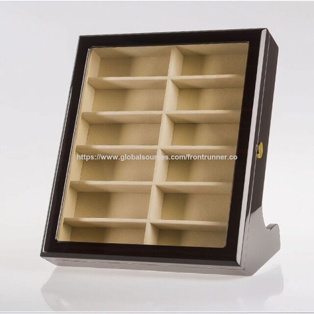 Fabricante de Cajas de Madera con BSCI - Caja de Madera de Alta Calidad para Almacenar Gafas, Caja para Gafas de Sol, Organizador de Gafas