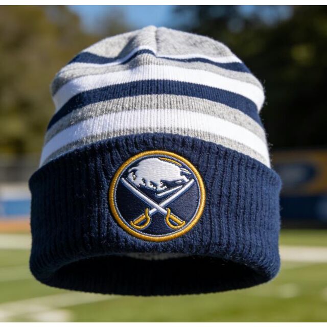 Los Angeles Lakers Cuffed Knit Beanie Hat Without Pom Pom