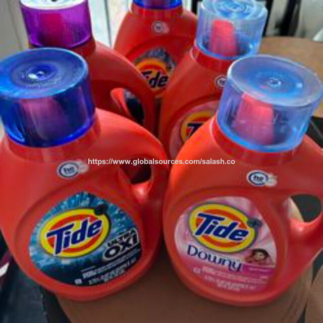 Lessive Liquide Tide Ultra OXI / Lessive en Poudre Tide Downy en Gros 9kg | Lessive 4 en 1 Tide PODS Ultra OXI