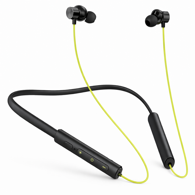 Écouteurs Bluetooth avec tour de cou, Casque avec tour de cou, Écouteurs magnétiques Bluetooth 38H d'autonomie - PAS À VENDRE