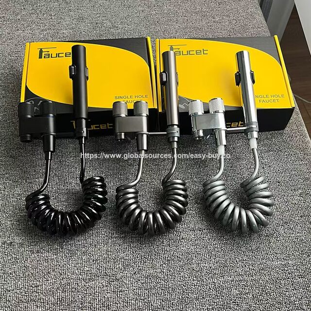 Bidet showers All-copper toilet, companion one in two out, dual control dual output, high-pressure water spray gun