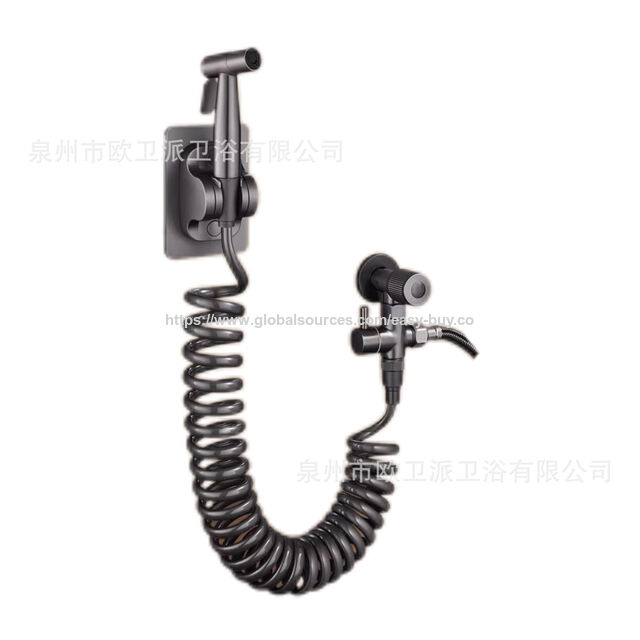 Bidet showers All-copper toilet, companion one in two out, dual control dual output, high-pressure water spray gun